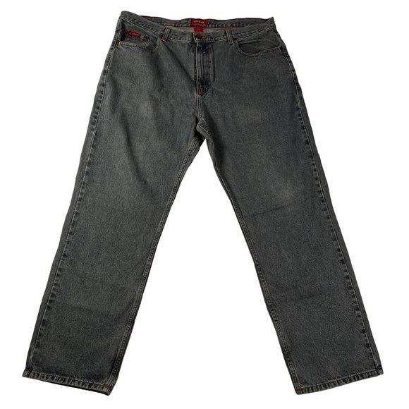 CHAPS Jeans Men's 5-Pocket Regular Fit Straight Leg Cotton Denim Blue 40/32 - Picture 1 of 14